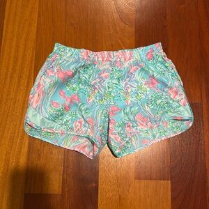 Lilly Pulitzer luxletic running shorts.  Excellent condition size xs